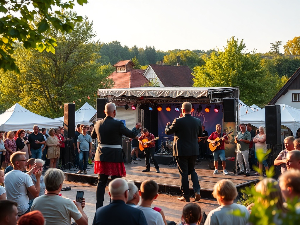 Dzieci malujące podczas konkursu plastycznego w Turku oraz zawodnicy karate na macie
